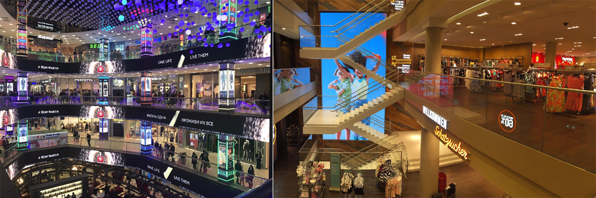 Creative LED Display in Mall Atrium  LED Display Manufacturer l Creative LED  Screen Manufacturer l China LED Display Screen Supplier