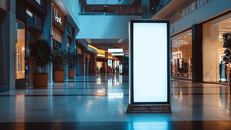 2. Advertising Inside with an Indoor LED Display