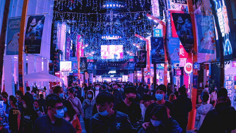 3. Storefronts with Transparent LED Window Displays