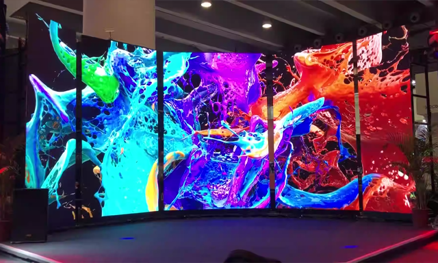 Customized Curvature - curved screen wall LEDSINO