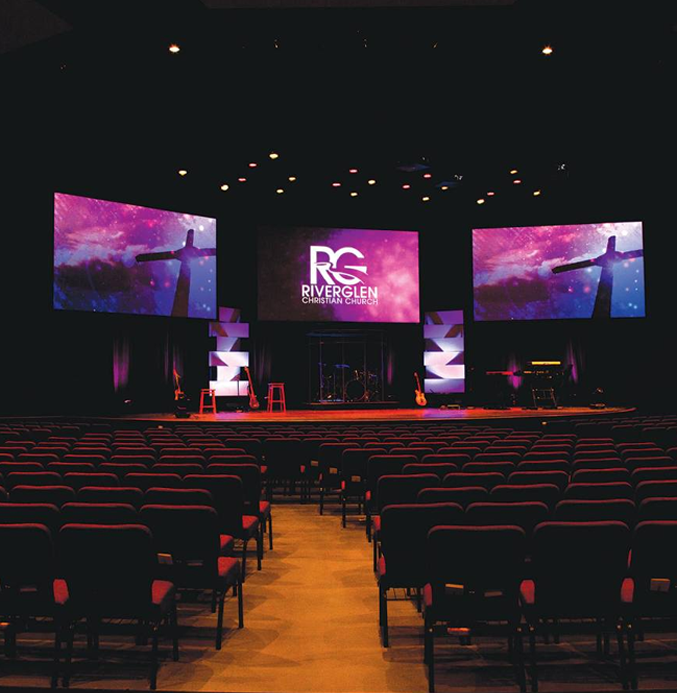 Live Streaming - LEDSINO Solutions Church LED Display