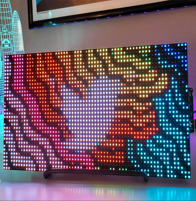 Retail Advertisement - led pixel wall LEDSINO