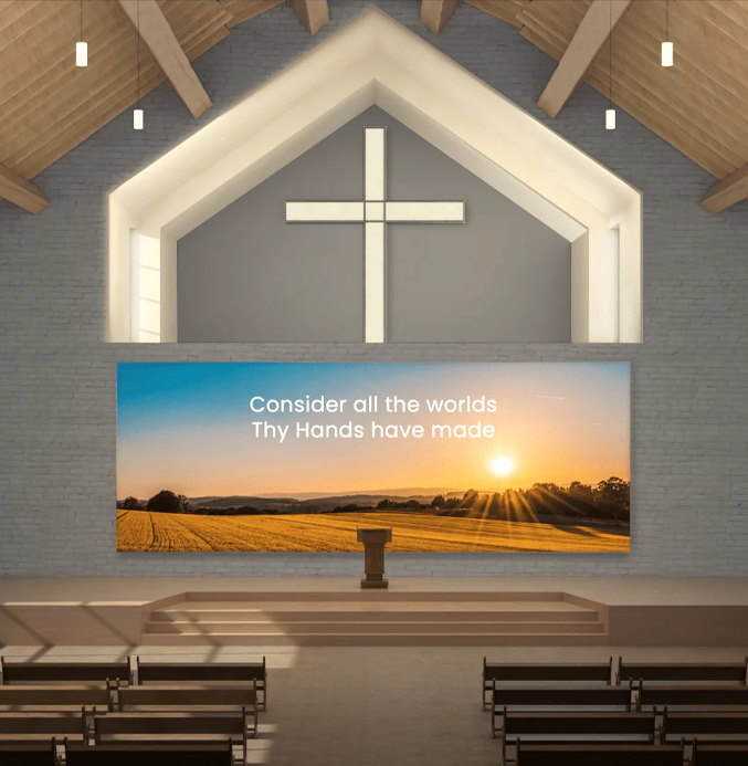 Seamless Integration - LEDSINO Solutions Church LED Display