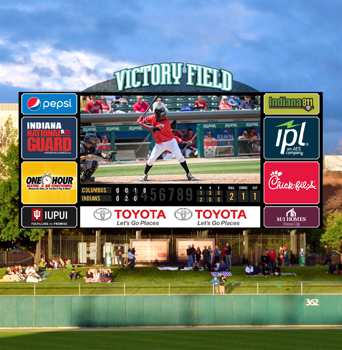 Stadium Scoreboards - LEDSINO LED Display for Sports