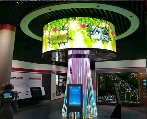 bendable electronic LED screen - LEDSINO