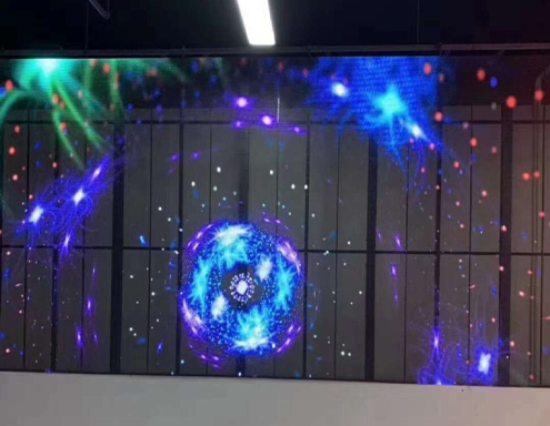 transparent video wall LEDSINO